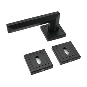 Slika od KVAKA ZN 3107 SA ZN ROZETNOM CRNA