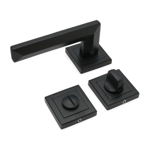 Slika od KVAKA ZN 3108 SA ZN ROZETNOM CRNA WC