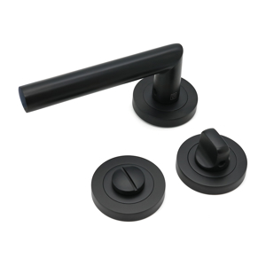 Slika od KVAKA AL 3114 SA AL ROZETNOM CRNA WC